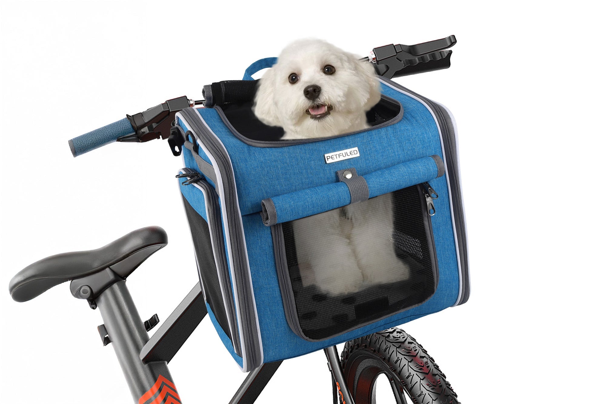 Dog Cycling Basket Dog Bike Basket, Pet Bicycle Carrier, Dog Car
