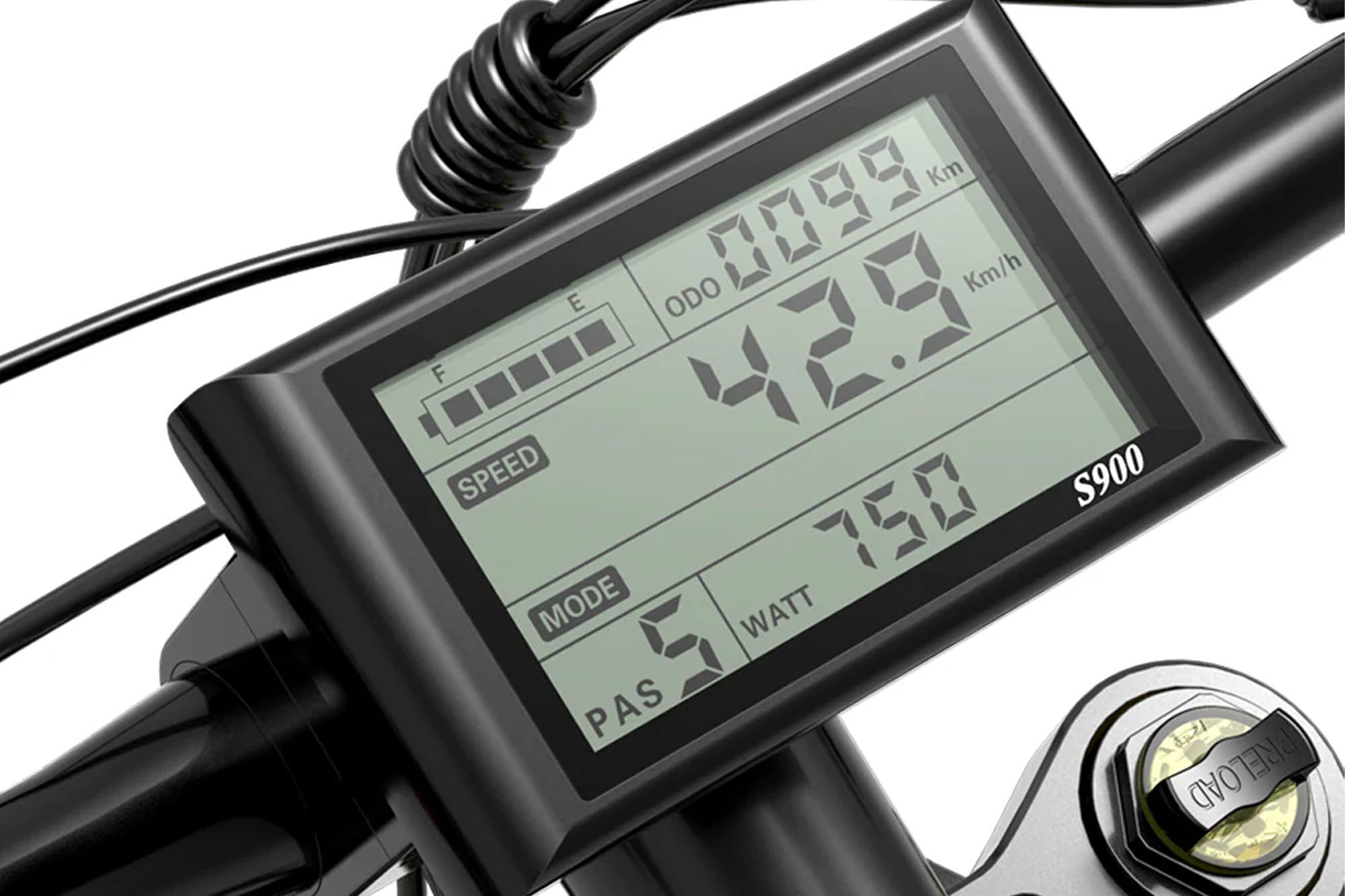XF900 Bike Computer Display