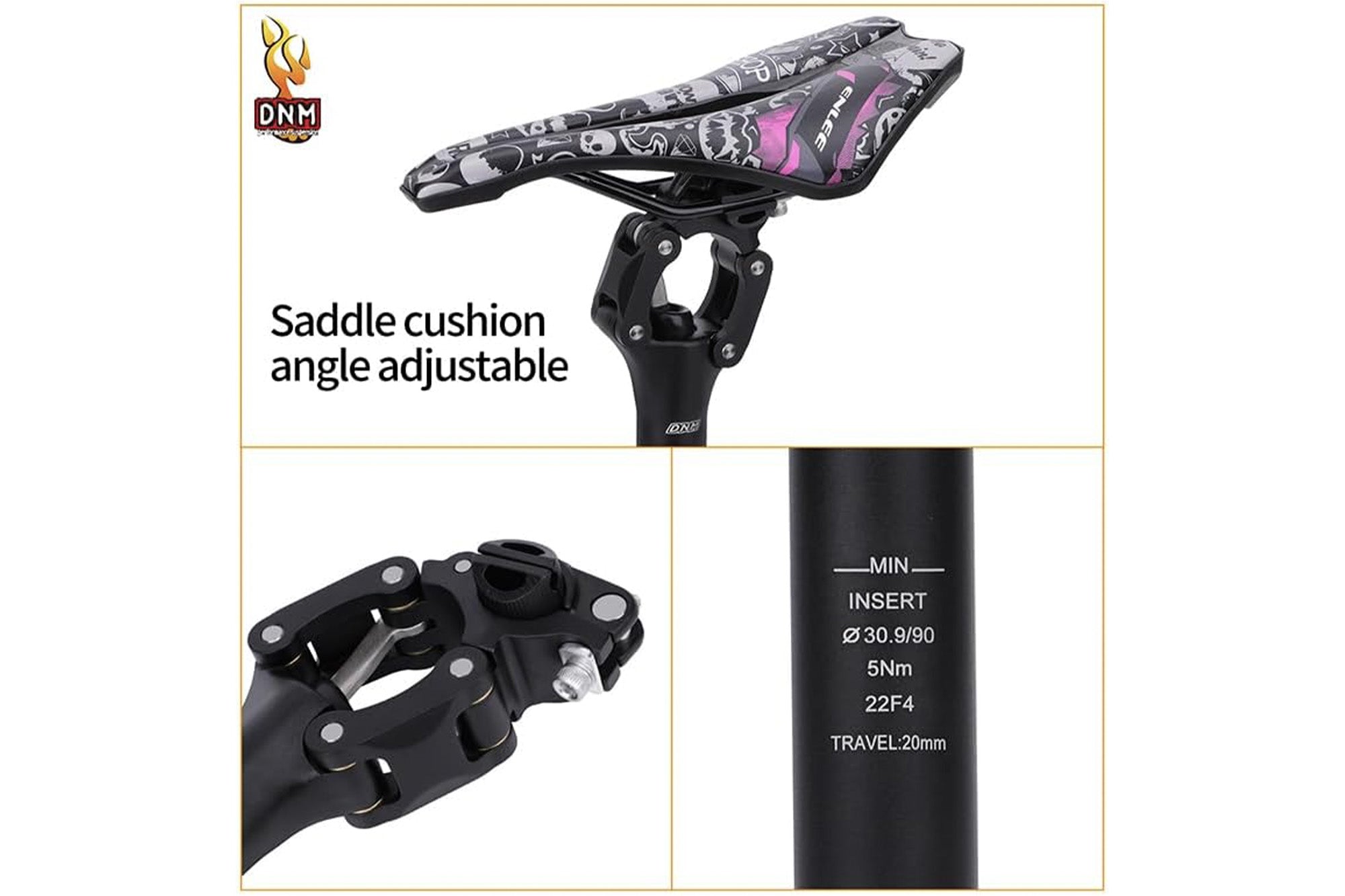 DNM Suspension Seatpost for Aura/Zenith