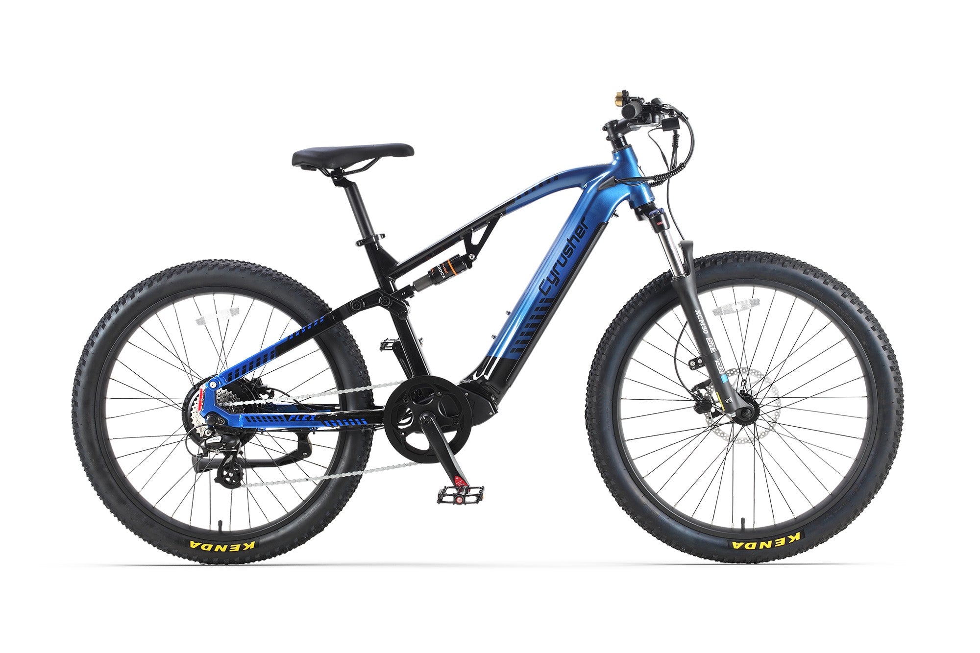 Cyrusher Flex eMTB Hybrid Electric Mountain Bike for City