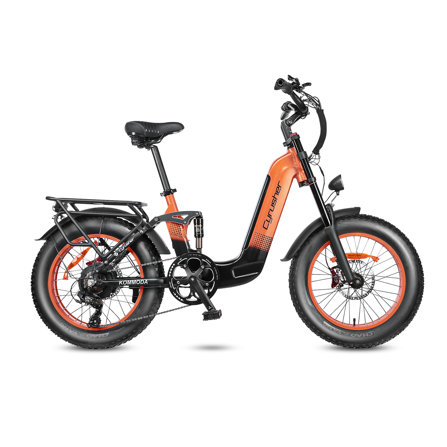 Cyrusher Kommoda Ebike. Step-through electric bike. 50 miles