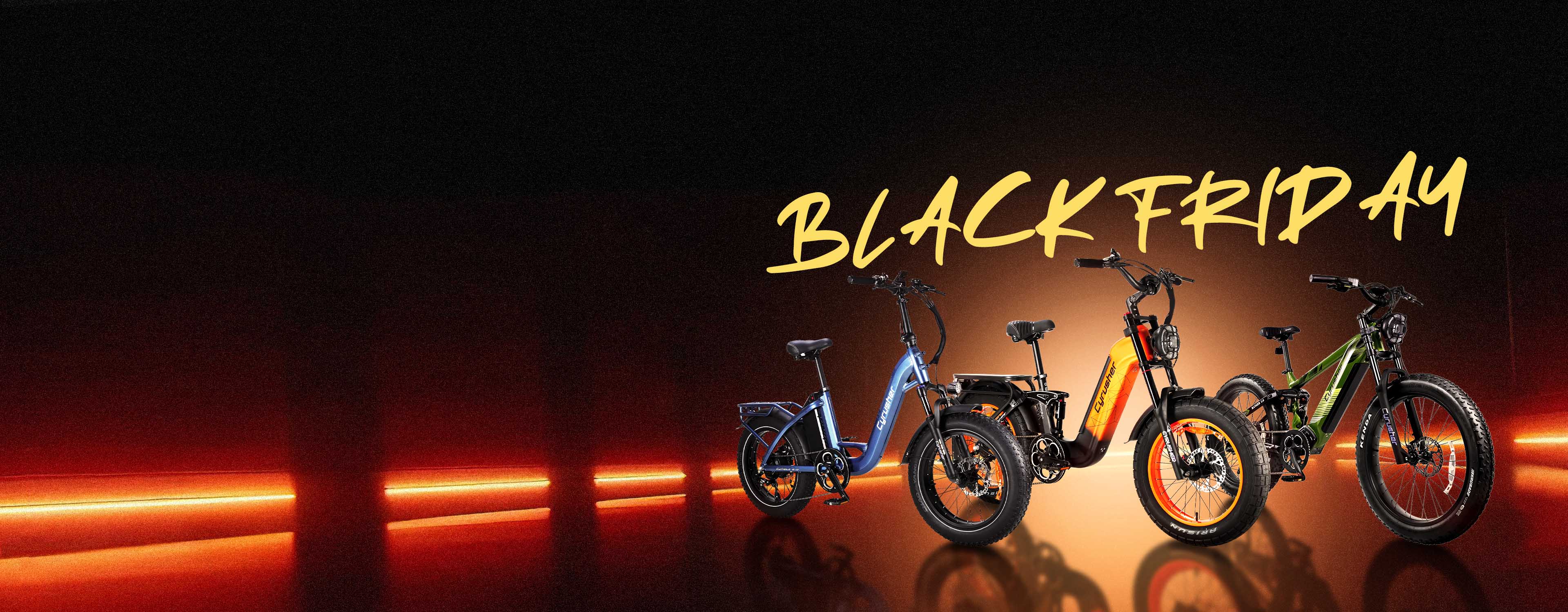 Save Up to £1100 on Cyrusher Black Friday Sale 2025