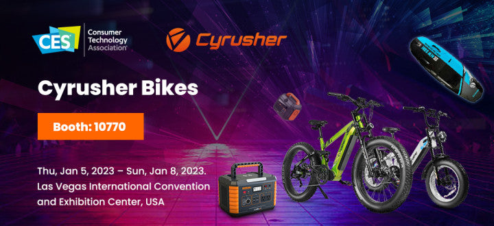 Cyrusher Fat Tyre Electric Bike Coming to CES 2023