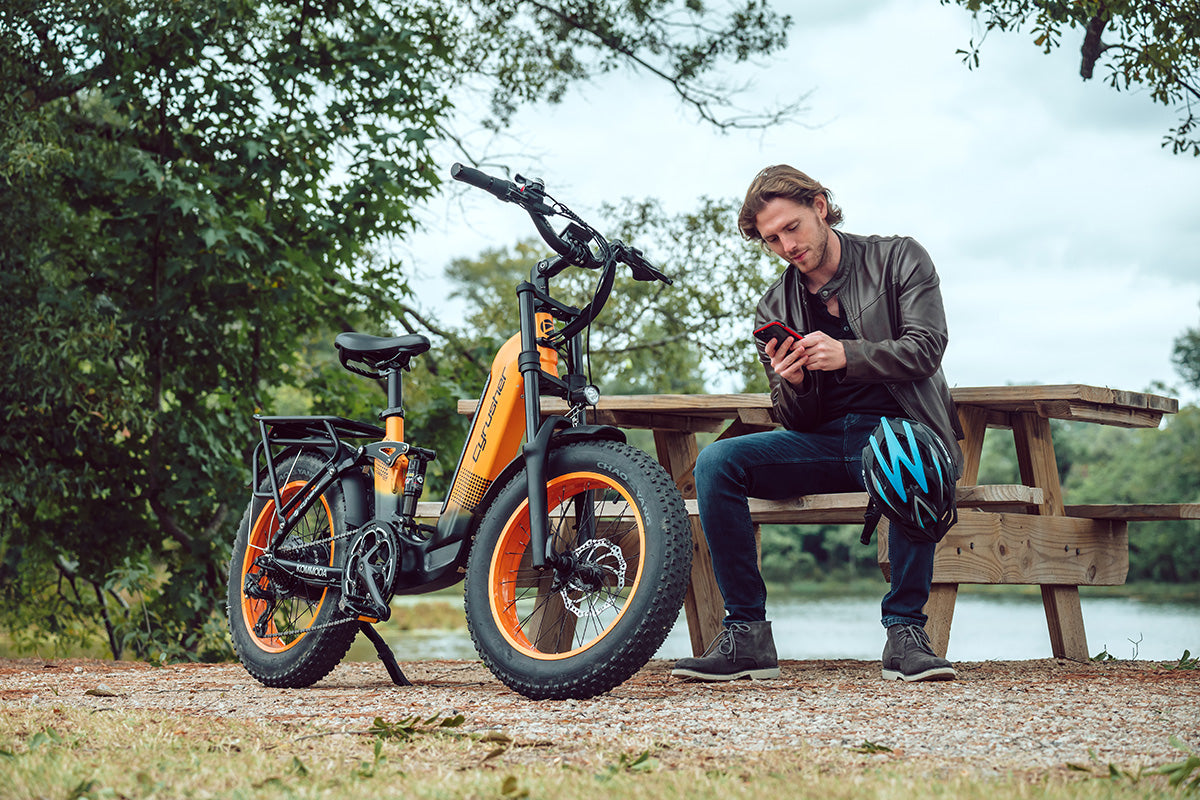 Cyrusher Kommoda Vs Aventon Sinch Step through Foldable Ebike