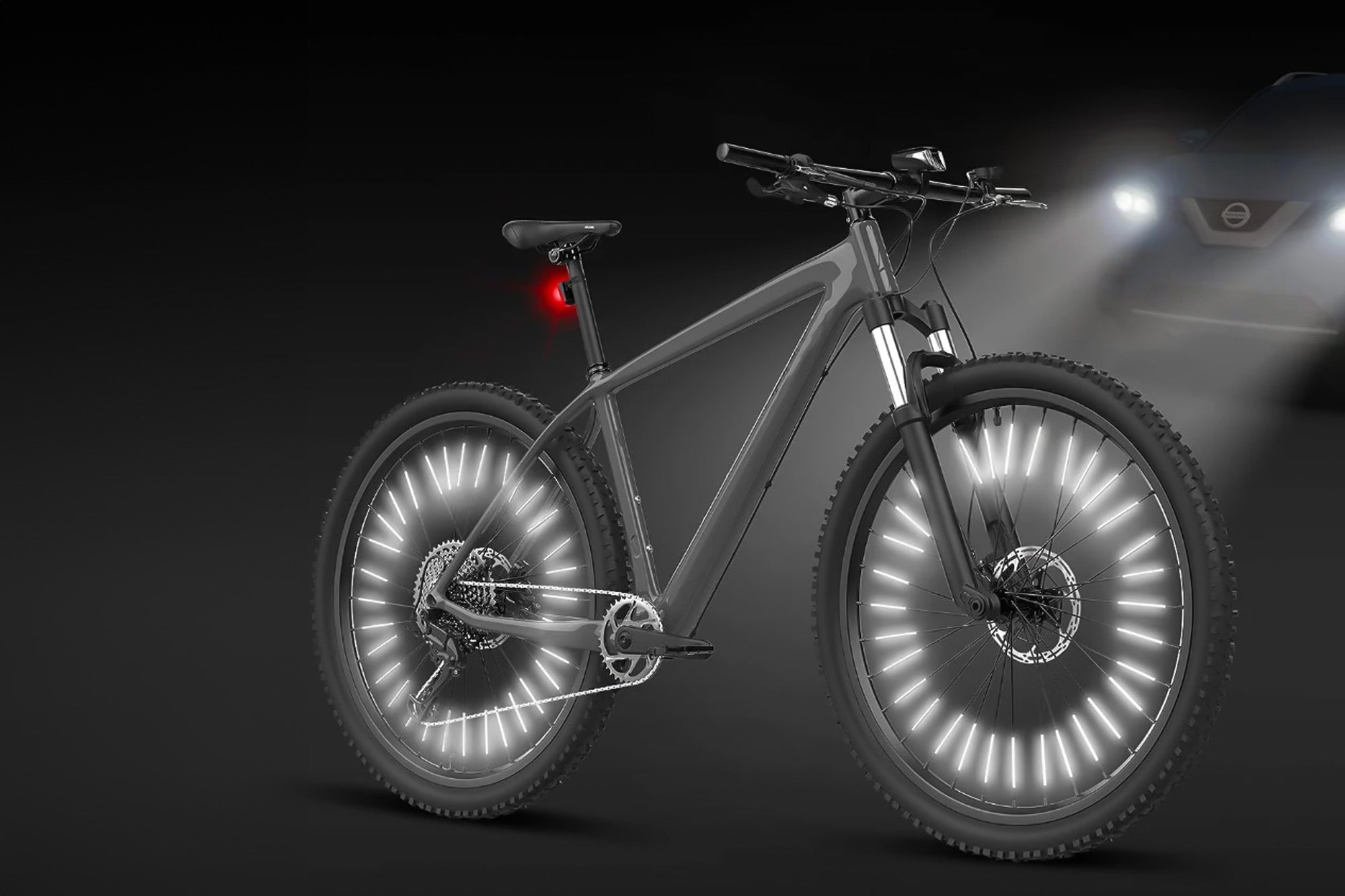 360° Bicycle Spoke Reflectors
