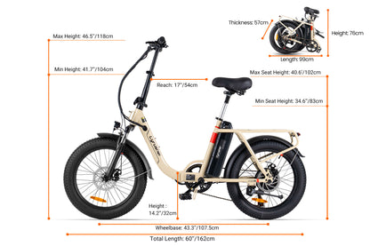 Loop 2.0 City Folding E-Bike