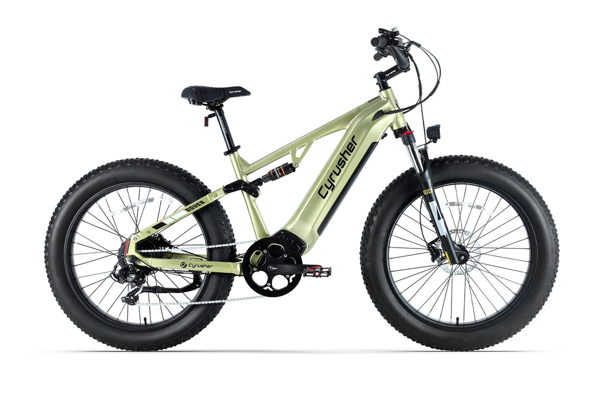 Cyrusher Zenith | Step-Over Fat Tire Electric Bike | All-Terrain ...