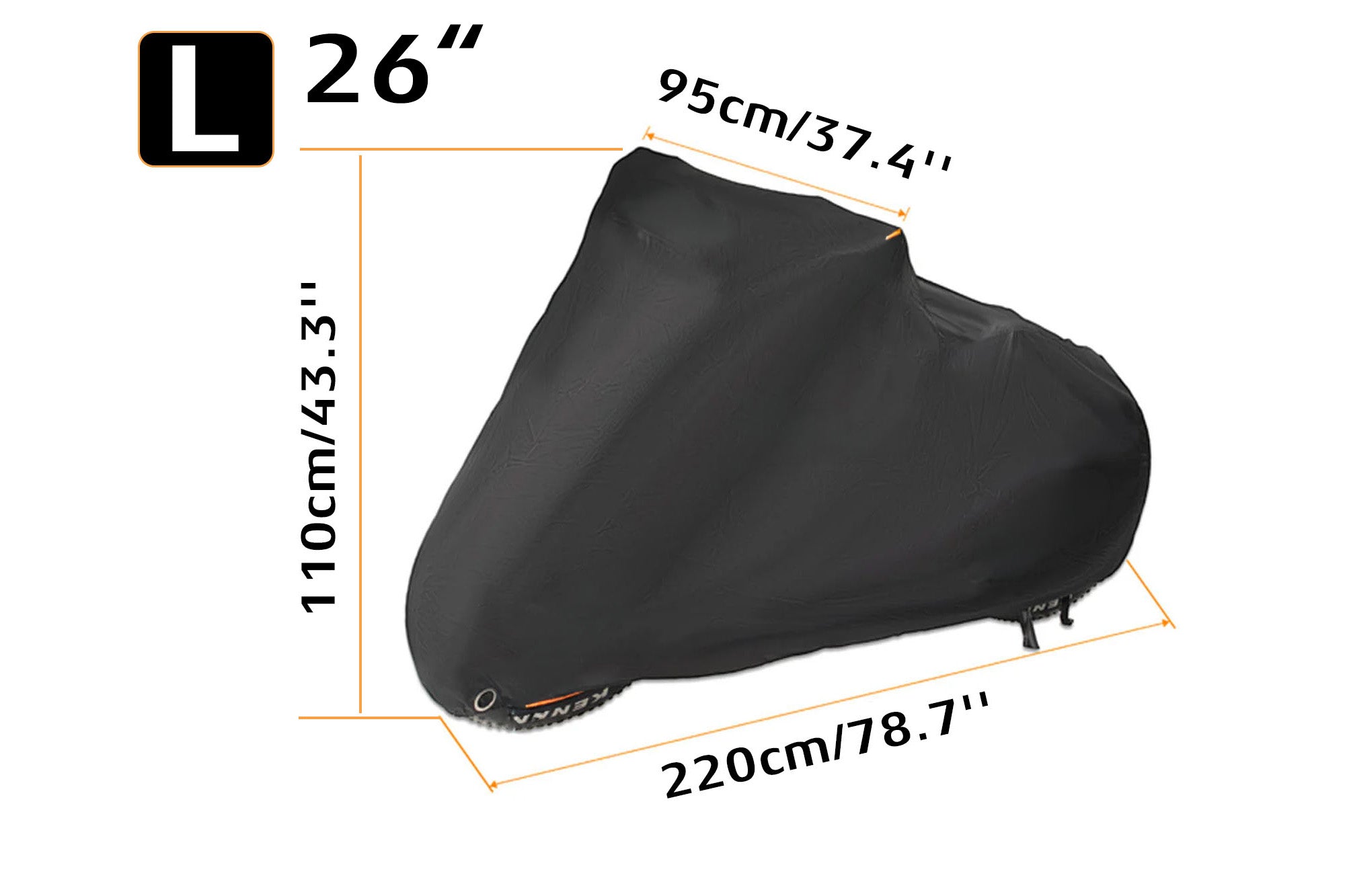 Cyrusher All-Weather E-Bike Cover | Premium 210D Oxford