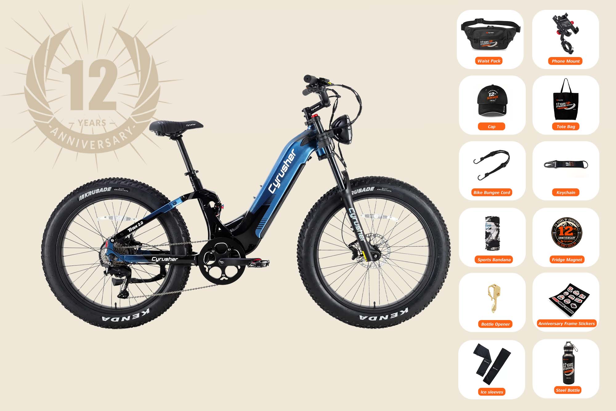 Trax 2.0 + 12th Anniversary Gift Set