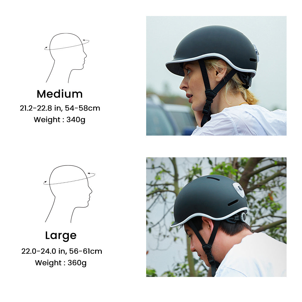 Stylish Helmet With Light