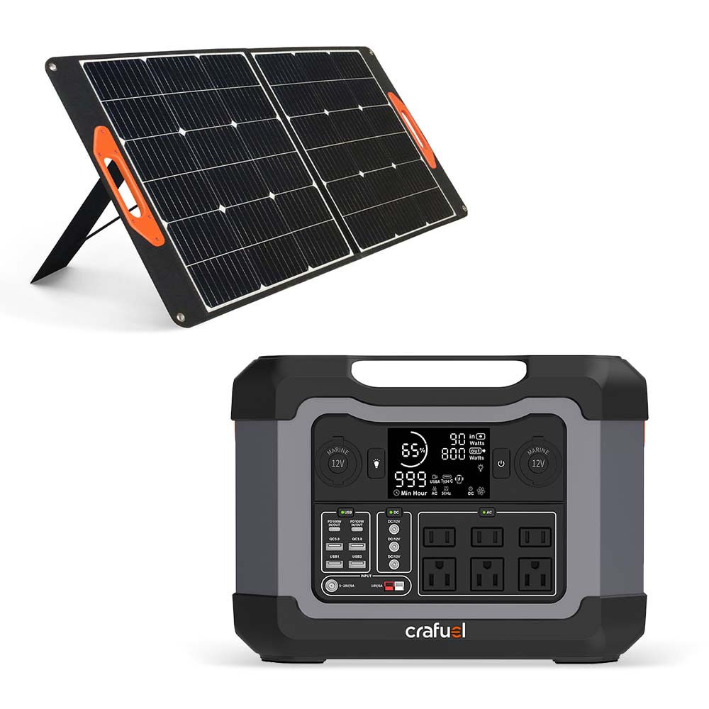 Crafuel Solar Generator 1200W