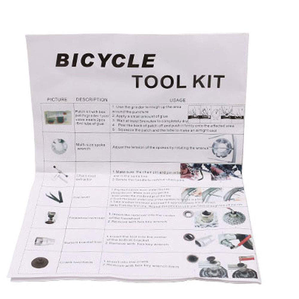 Bicycle Repair Tool Kit