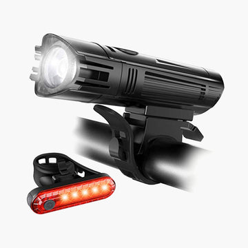 USB Rechargeable Front and Rear Light